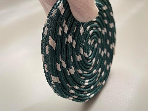 Miniatura 5 de Cordón de envoltura Sageo negro con manchas marrones para espadas samuráis vaina Saya