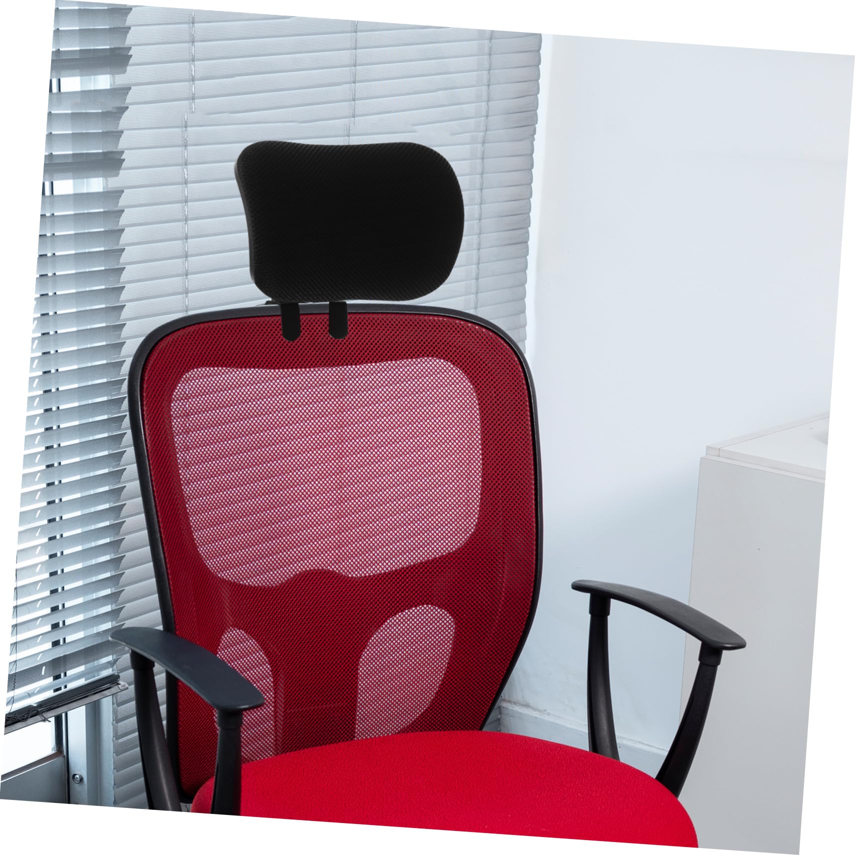 IMIKEYA Kopfstütze Nackenschutz aus Stühle für Kunststoff Bürostühle und Stoff Verstellbare Höhenverstellbarer für Computer und Gaming im Home Office