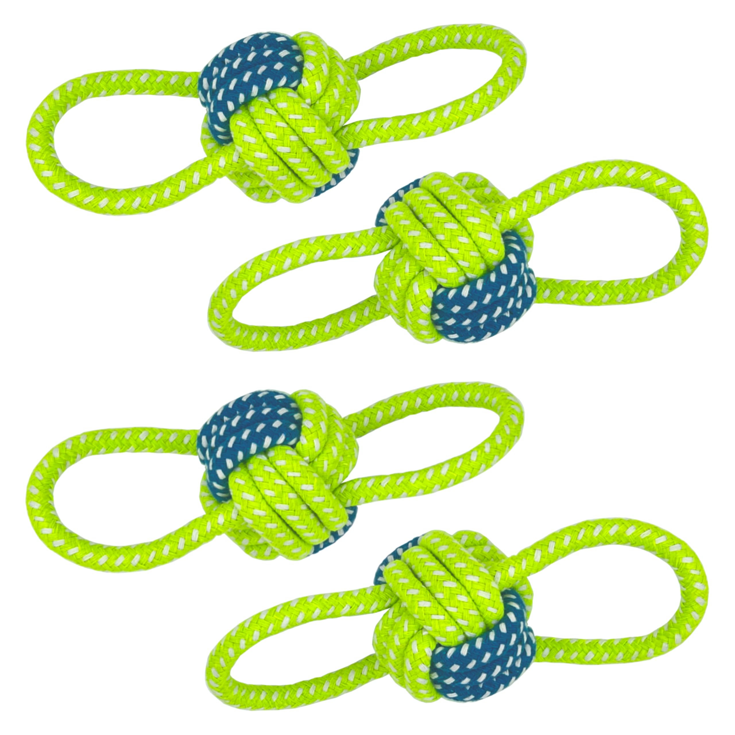 YESWOOD Fetch Dog Toy Small Breed Dog Ball with Rope Attached for Small and Medium Breed 0-80 Pounds