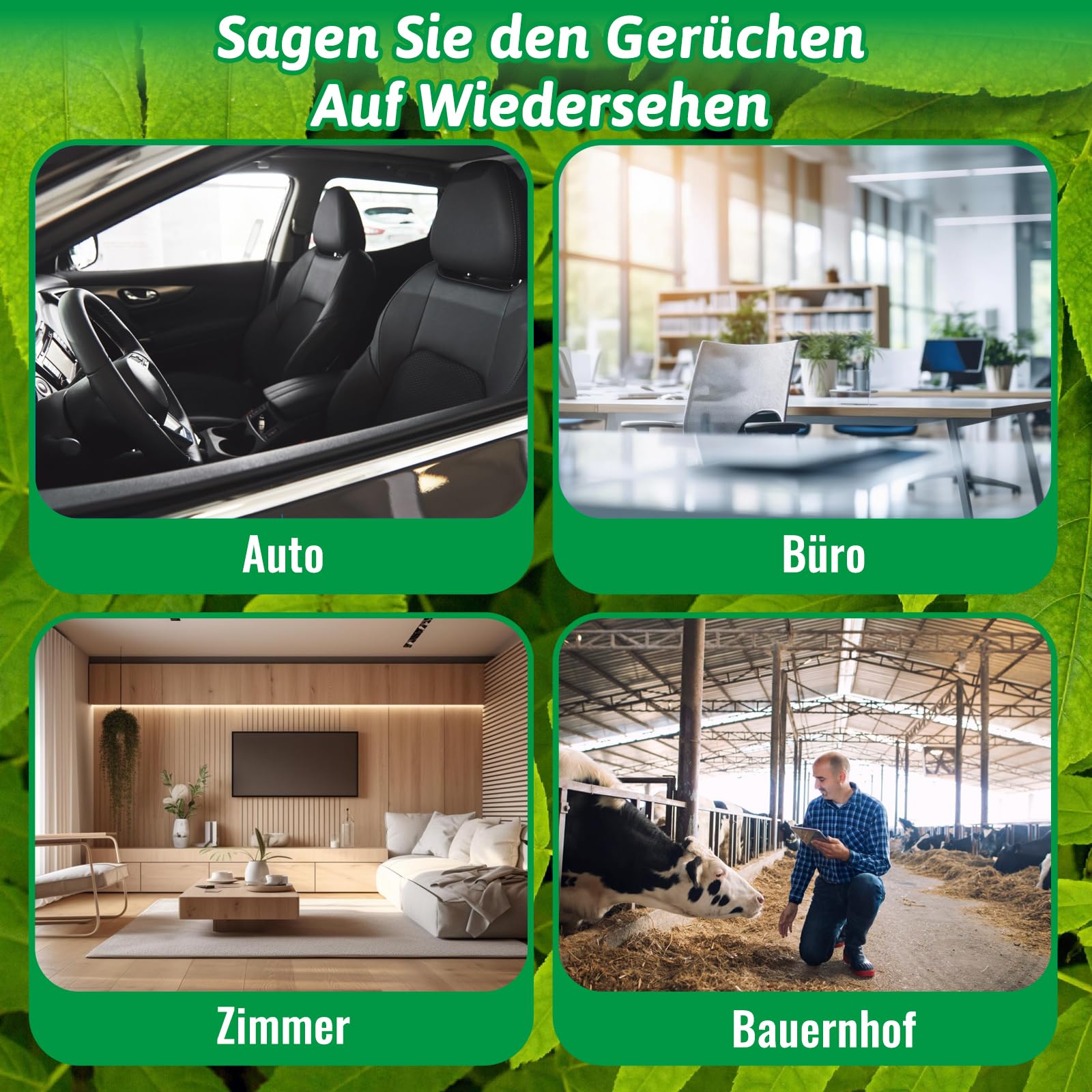 Industrieller Ozongenerator 98000mg/h mit Timer für Raum, Auto, Gerüche