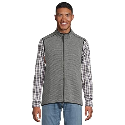 Johnston & Murphy Reversible Channel Quilt Vest Men