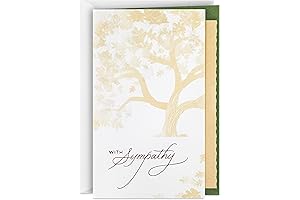 Hallmark Sympathy Card, Every Prayer for Peace, Bereavement Mass Cards for Loss