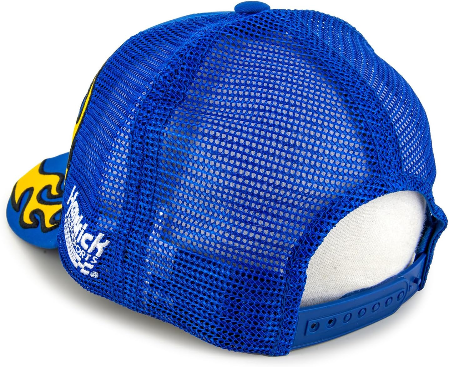 Checkered Flag Sports Chase Elliott 2025 Flame #9 Snapback Mesh Hat Blue
