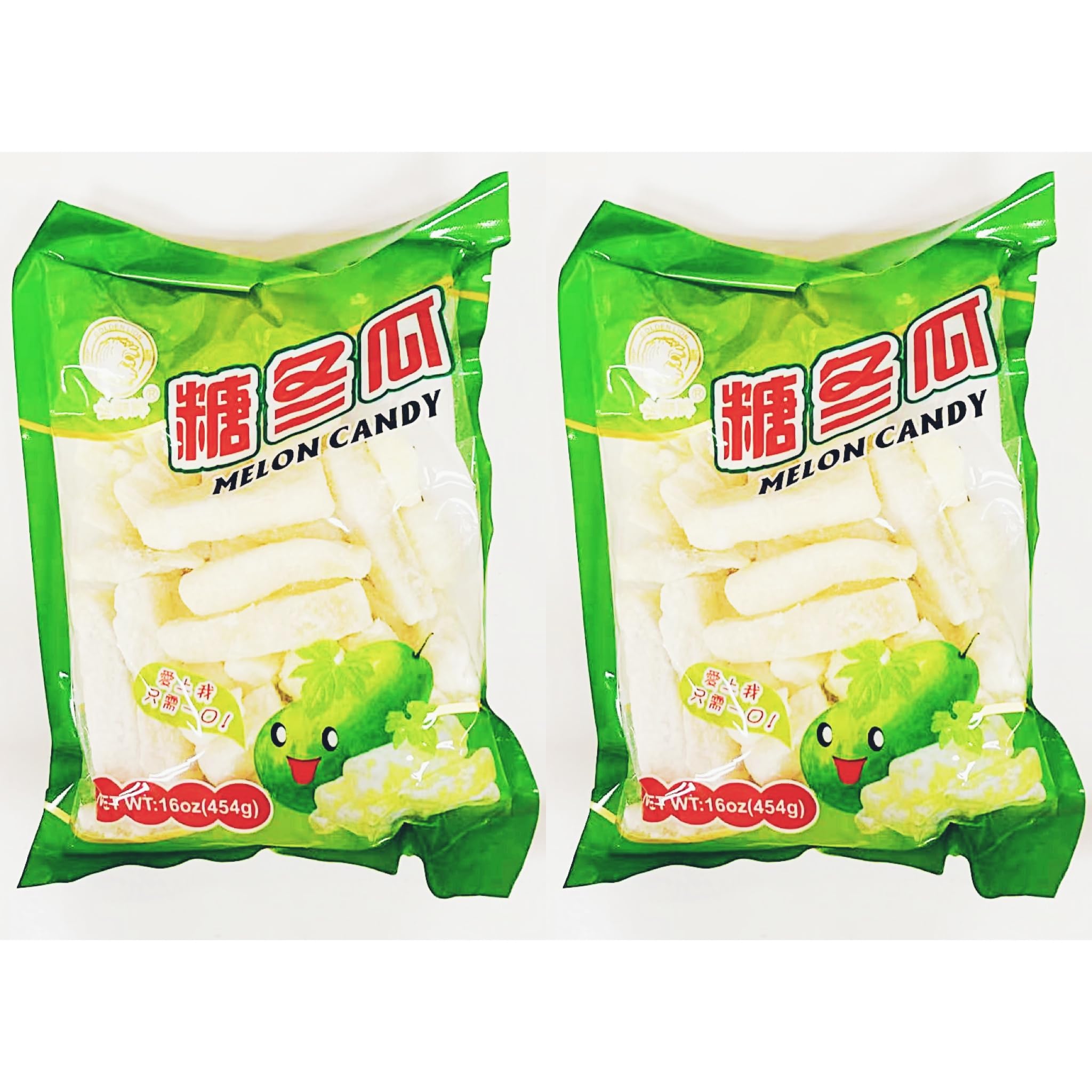 Amazon.com: Melon Candy, Sweet Asian Style, 16 oz, 2 Pack糖冬瓜