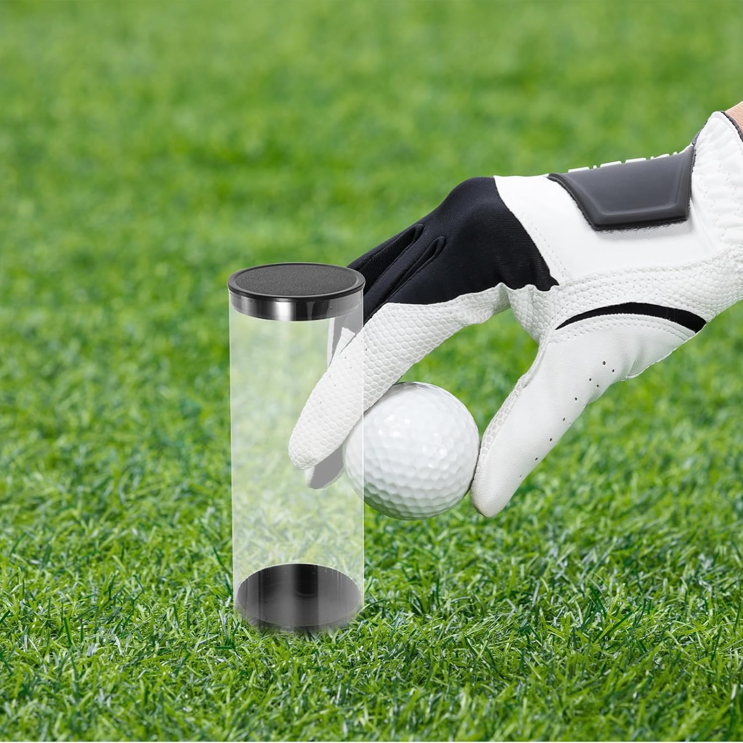 Outanaya 3pcs Golf Ball Tube Golf Ball Carrier Box Compact and Stylish Design for Home Office and Outdoor Use
