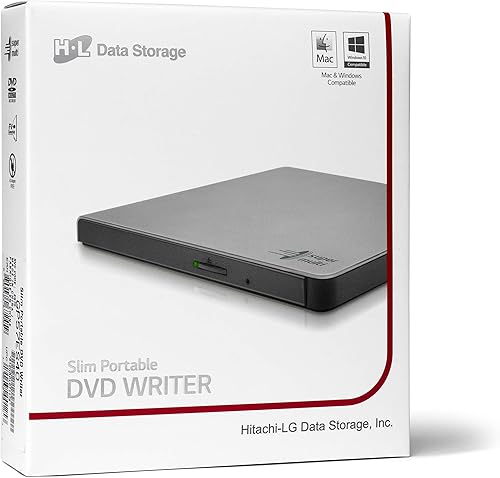 Miniatura 5 de LG GP57ES40 External Ultra Portable Slim DVD-RW Negro, Plata Portátil