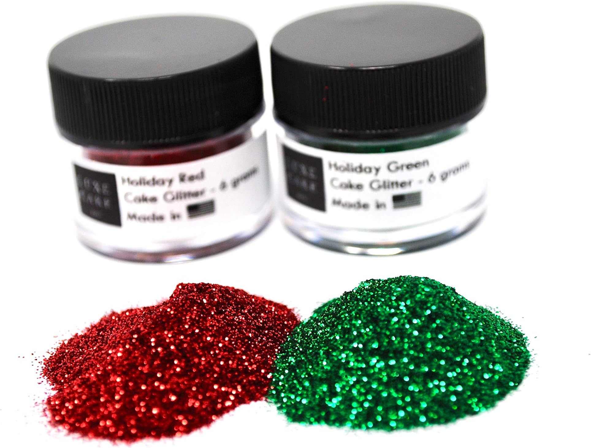 Amazon.com : HOLIDAY GREEN Christmas Luxury Diamond Dust, 6 grams, USA ...