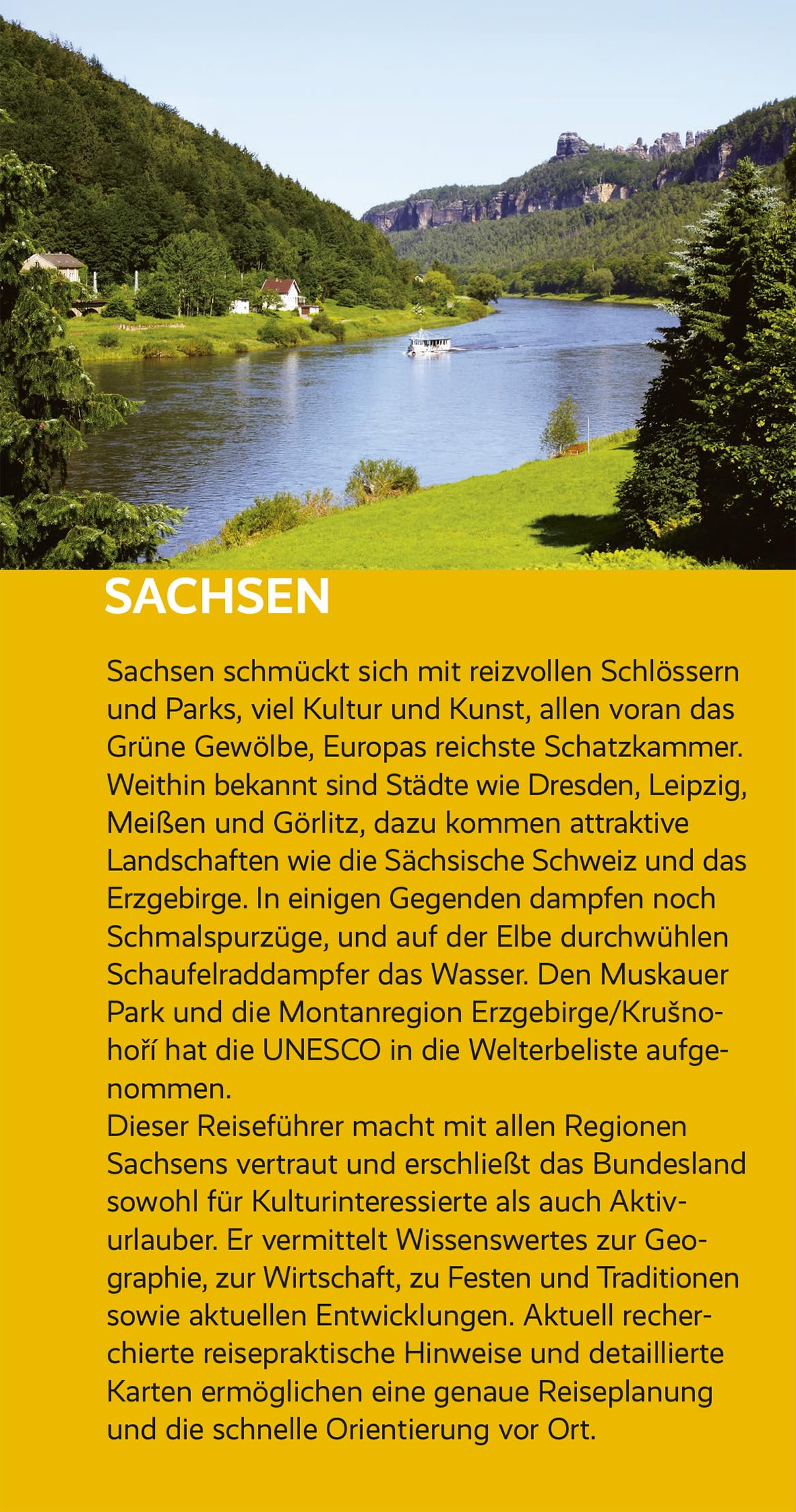TRESCHER Reiseführer Sachsen: Mit Dresden, Leipzig, Erzgebirge und Sächsischer Schweiz