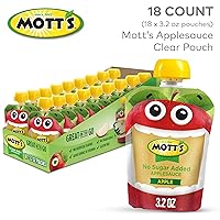 Vista 87 de Mott's Paquete Variado de Puré de Manzana Sin Azúcar Añadido, 4 Sabores – Manzana, Fresa, Canela y Arándano, Hecho de Fruta Real, Sin Sabores