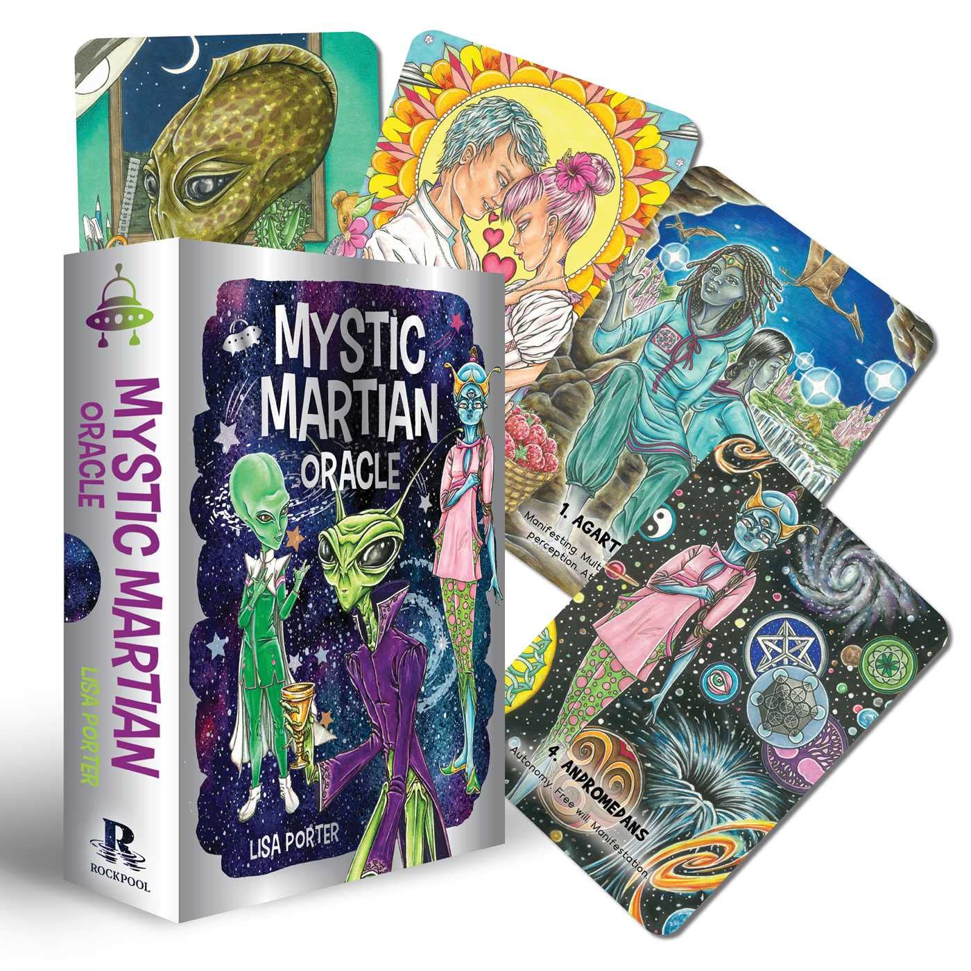 Mystic Martian Oracle: 40 Full-Color Cards and 128-Page Book (Rockpool Oracle)