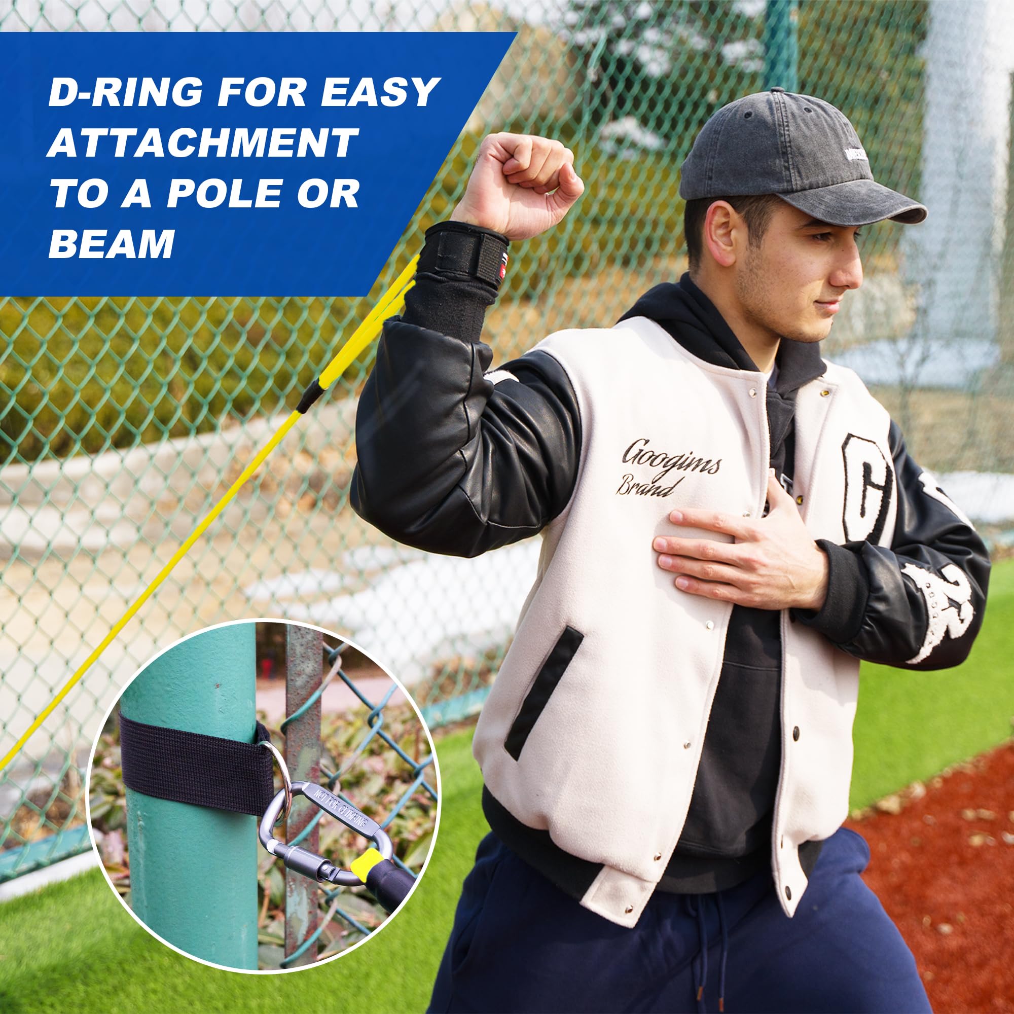 SunNordik Widerstandsbänder für Baseball-Pitcher, Baseballbänder zur Verbesserung der Armstärke & Pitching-Training, Baseball-Trainingsbänder für alle Fähigkeitsstufen