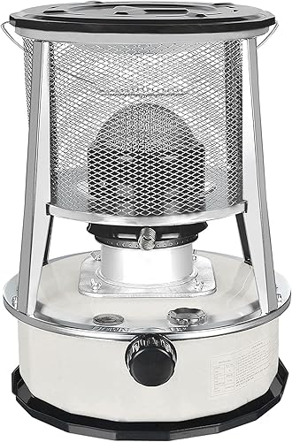 Calentador y estufa de queroseno 2 en 1, calentador interior no eléctrico, 9000 BTU, calentador de queroseno portátil para camping, caza, cocina,