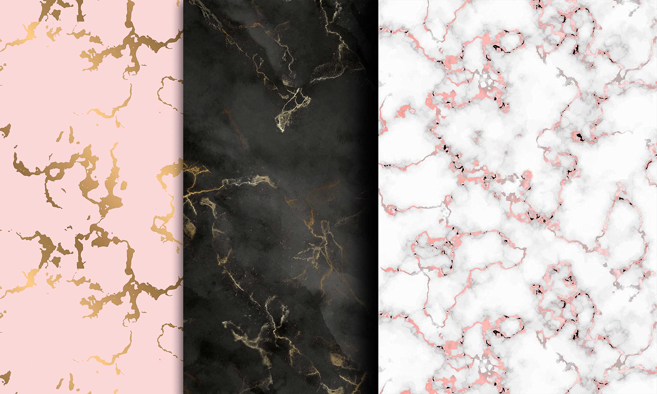 G2g Matte Paper Pattern Scrapbooking Marble Sheets a4 Paper Pack with 30 Sheets 3 Desings Each with Very Thick Paper Amazing for All diys, Scrapbook Making and All Handmade Gifts