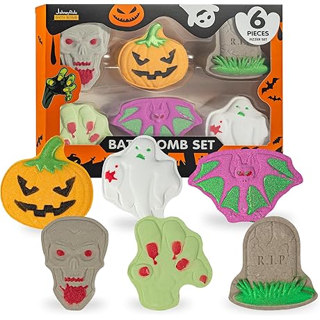 Halloween Bath Bombs for Kids | Halloween Gifts | Decorations for Boys Girls