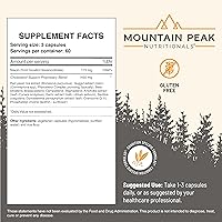 Vista 3 de Mountain Peak Nutritionals Suplemento de apoyo para el colesterol, con extracto de alcachofa, CoQ10 y arroz de levadura roja, fórmula a base