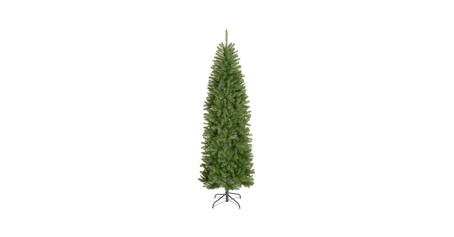 Amazon.com: National Tree Company 7 ft Unlit Kingswood Fir Slim