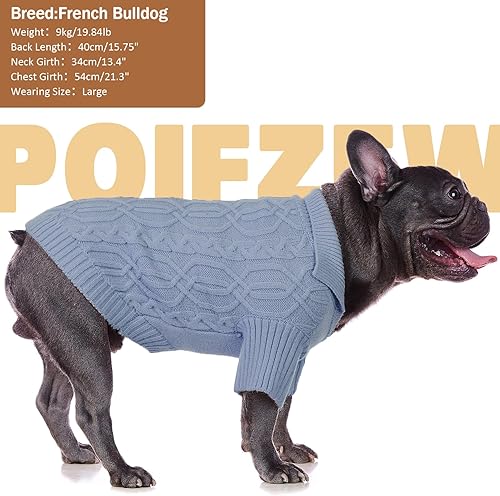 Miniatura 6 de Suéter de forro polar plegable para perro, ropa clásica para mascotas, bonitos suéteres de punto para perros pequeños, niñas y niños, abrigos