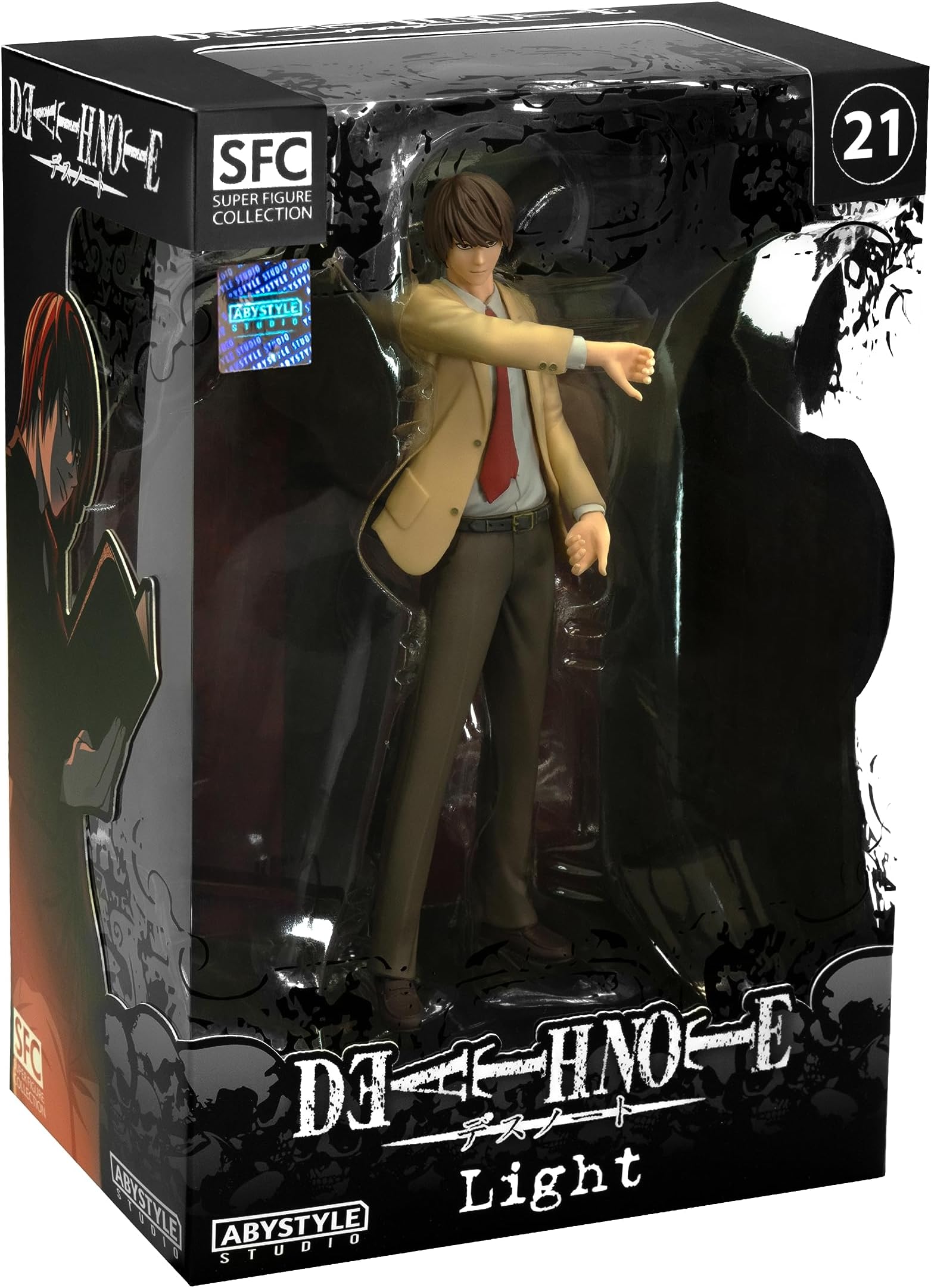 ABYstyle Studio Death Note Light SFC Collectible PVC Figure Statue Anime Manga Figurine Home Room Office Décor Gift