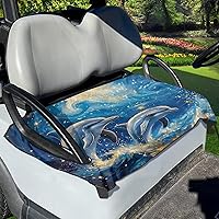 Vista 11 de Fundas de asiento de carrito de golf, lavables para carrito de golf, manta de toalla para carrito de golf, club, coche, fácil de instalar, funda