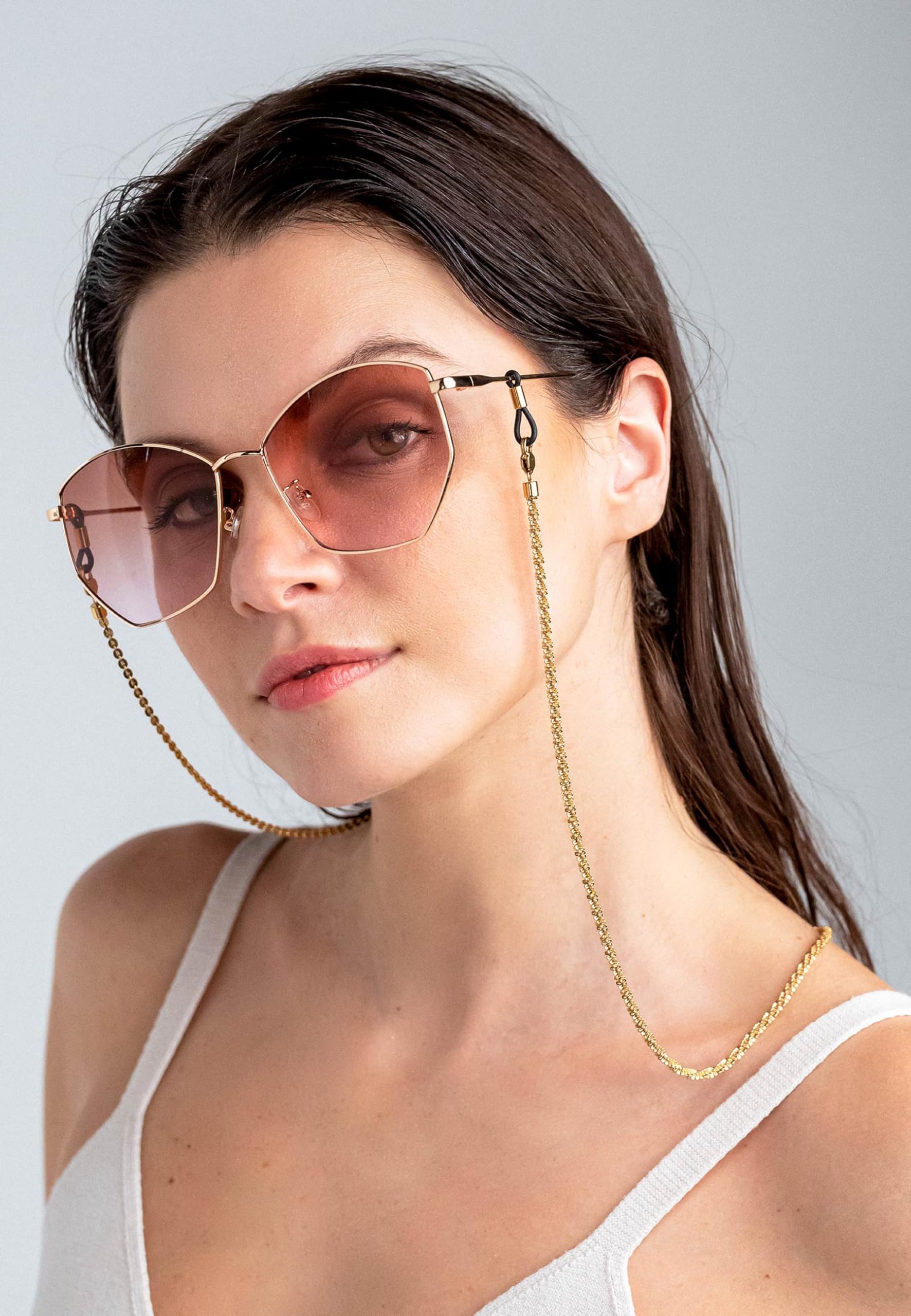 Breil - Collana Donna KALEIDO TJ3003 - Gioielli Multiuso, Porta Occhiali e Mascherina - Lunga 74 cm