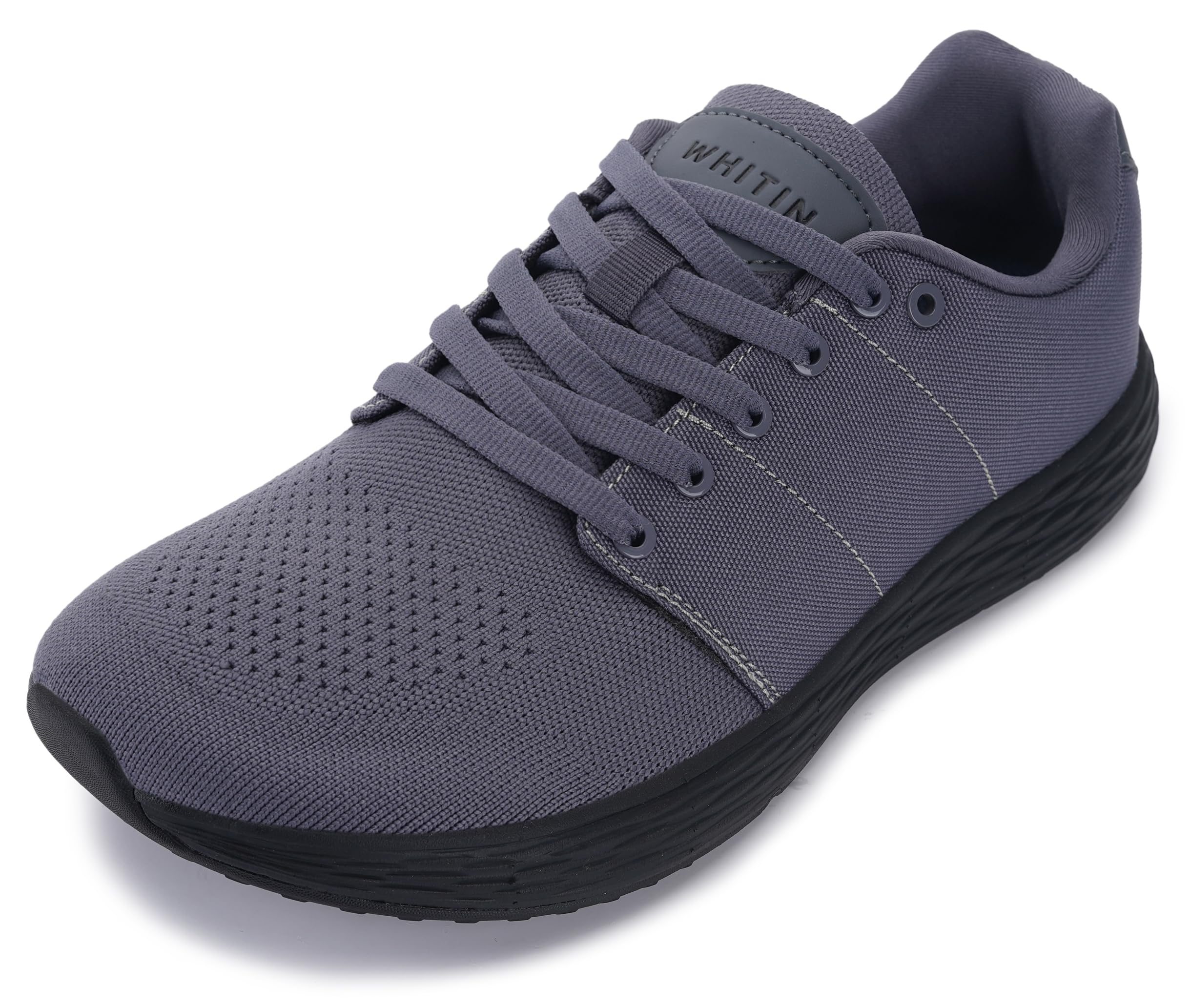 WHITIN Men's Wide Toe Box Walking Shoes + Zero Drop with Non-Slip Rubber Outsole
