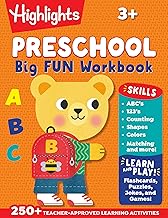 Preschool Big Fun Workbook: 256-Page Preschool Learning Workbook, Practice Math, Writing, Shapes and More with Puzzles and Activities for Preschoolers