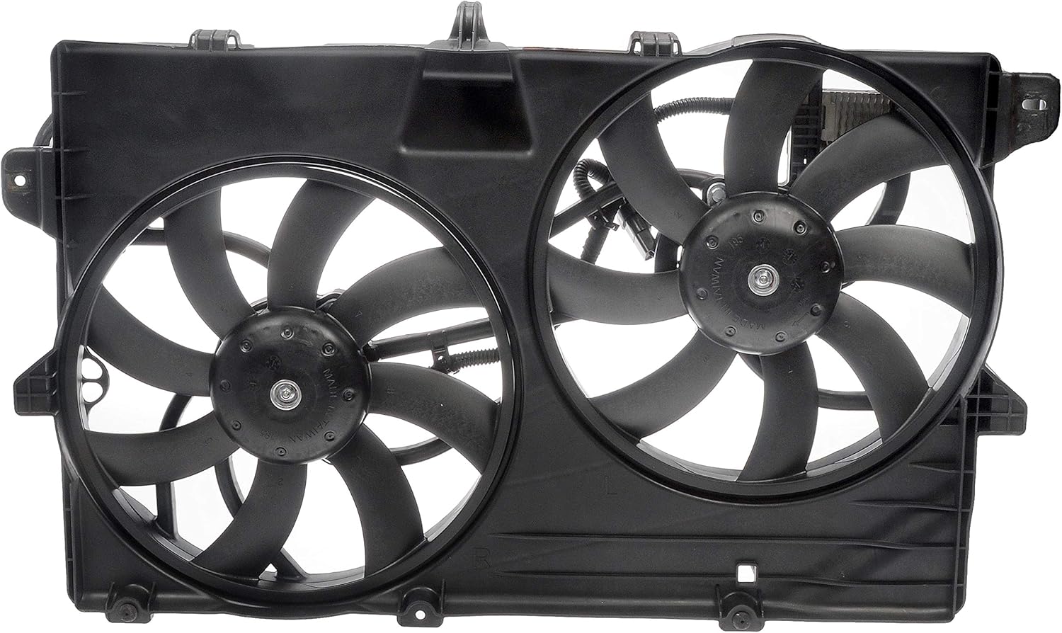 Dorman 621-392XD Patented Dual Fan Assembly With Upgraded Controller Compatible with Select Ford/Lincoln Models (OE FIX)