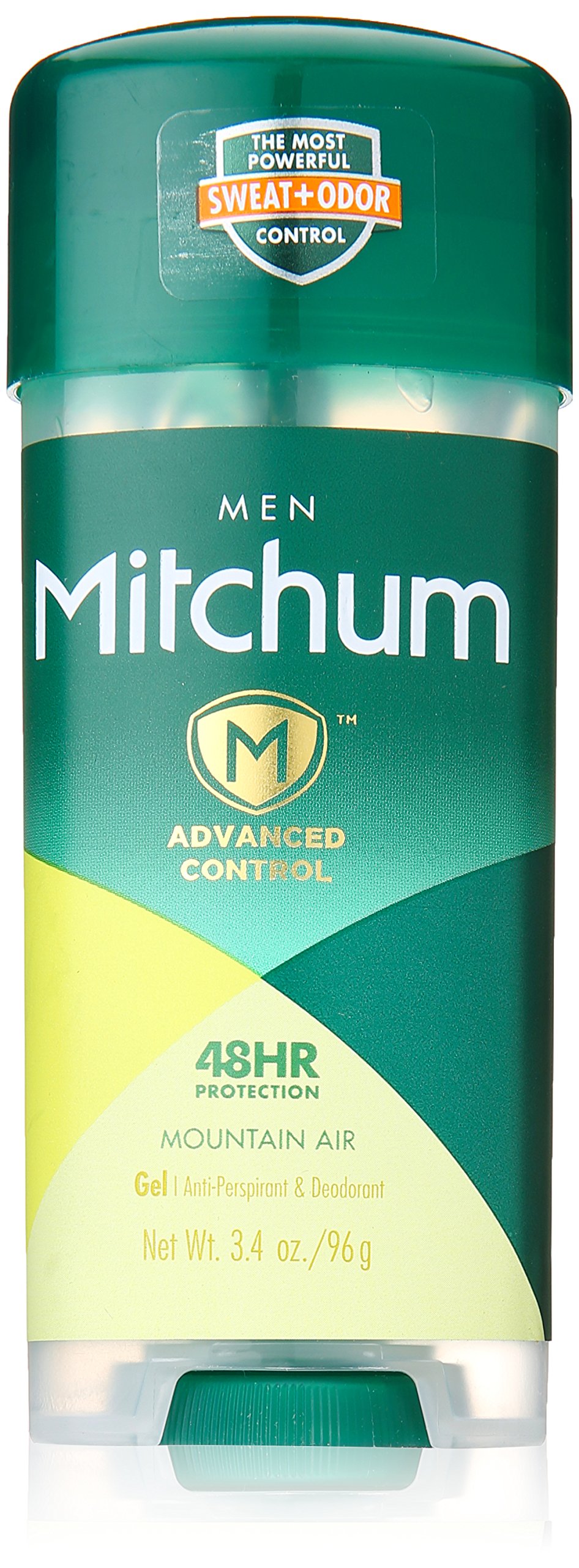 MitchumClear Gel Antiperspirant & Deodorant for Men, Mountain Air - 3.4 oz