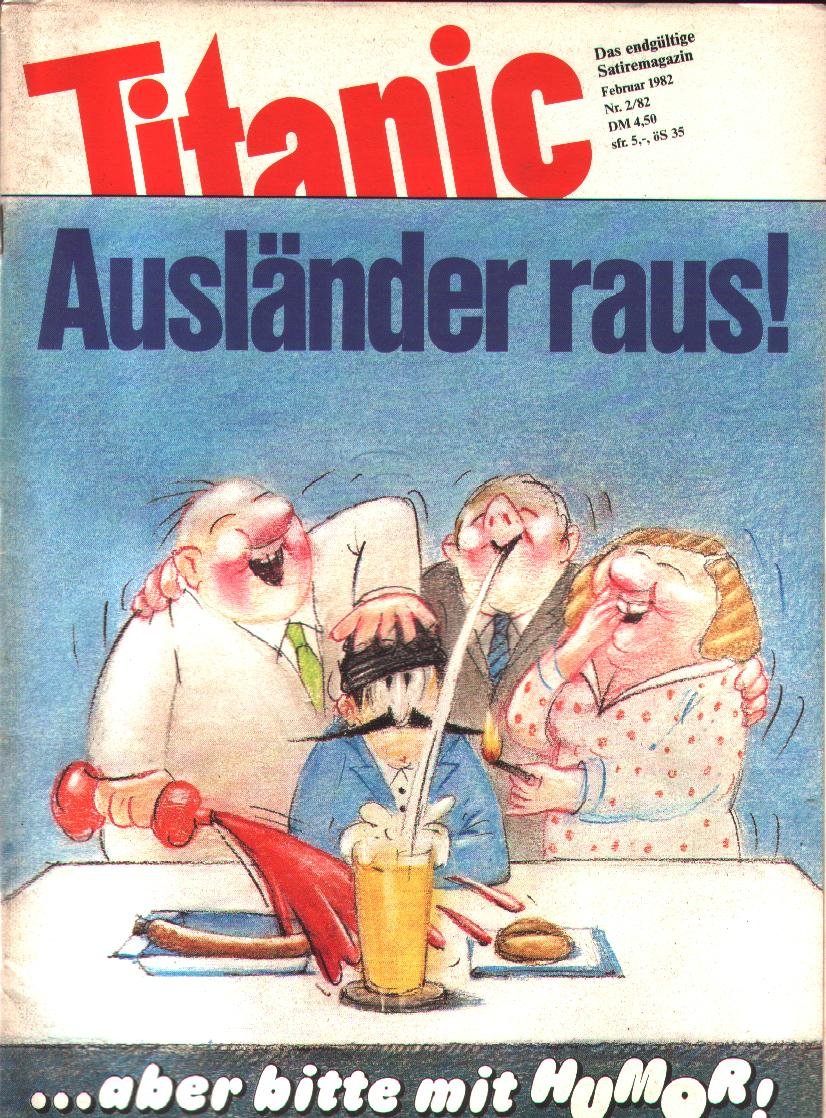 Cover of Titanic, Februar 1982
