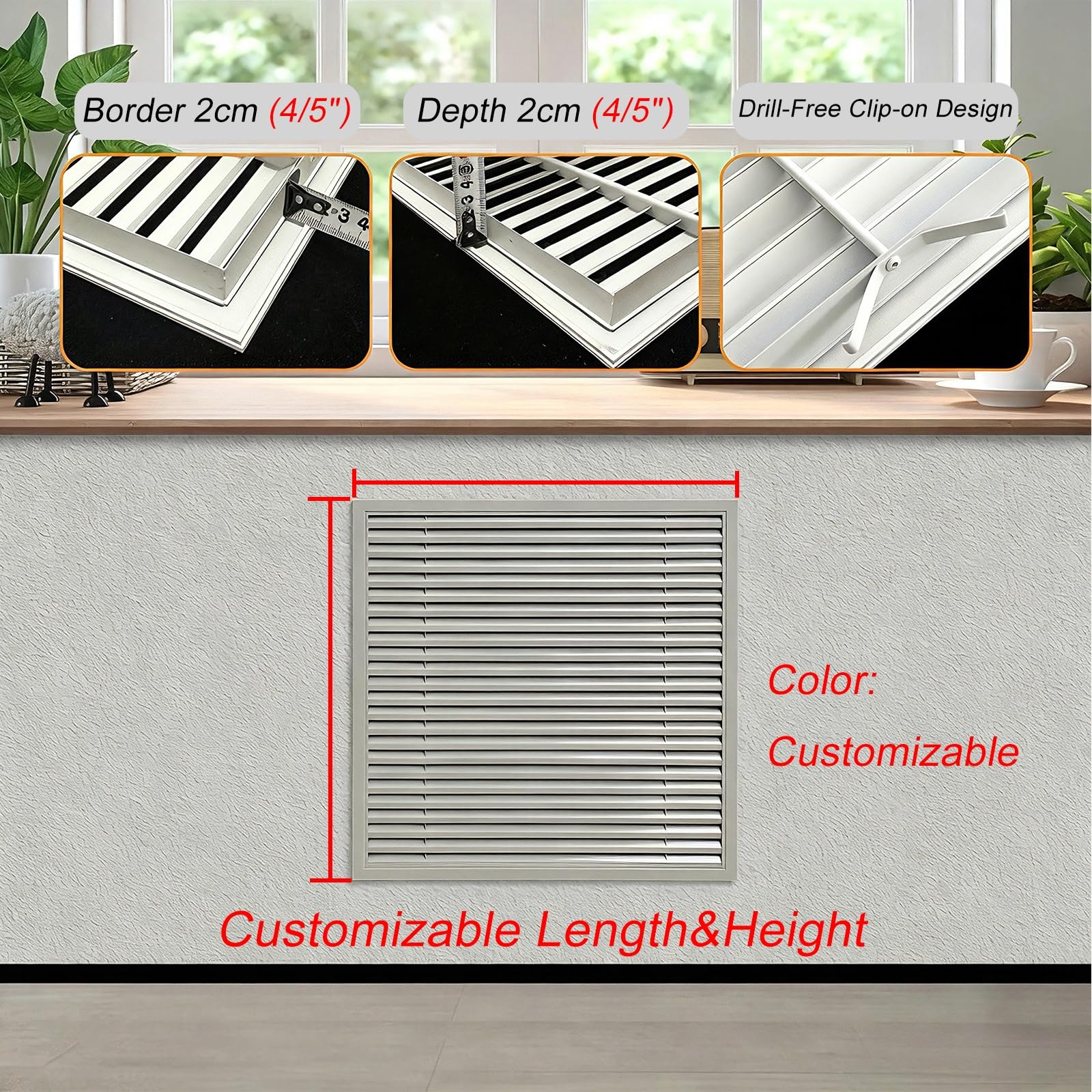 Griglia di Ventilazione, Bocchetta di Aerazione HVAC