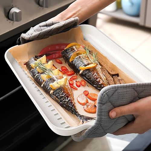 Miniatura 3 de Caannasweis - Juego de ollas y sartenes  Juego de utensilios de cocina antiadherentes de granito para cocinar juegos de sartenes de piedra de