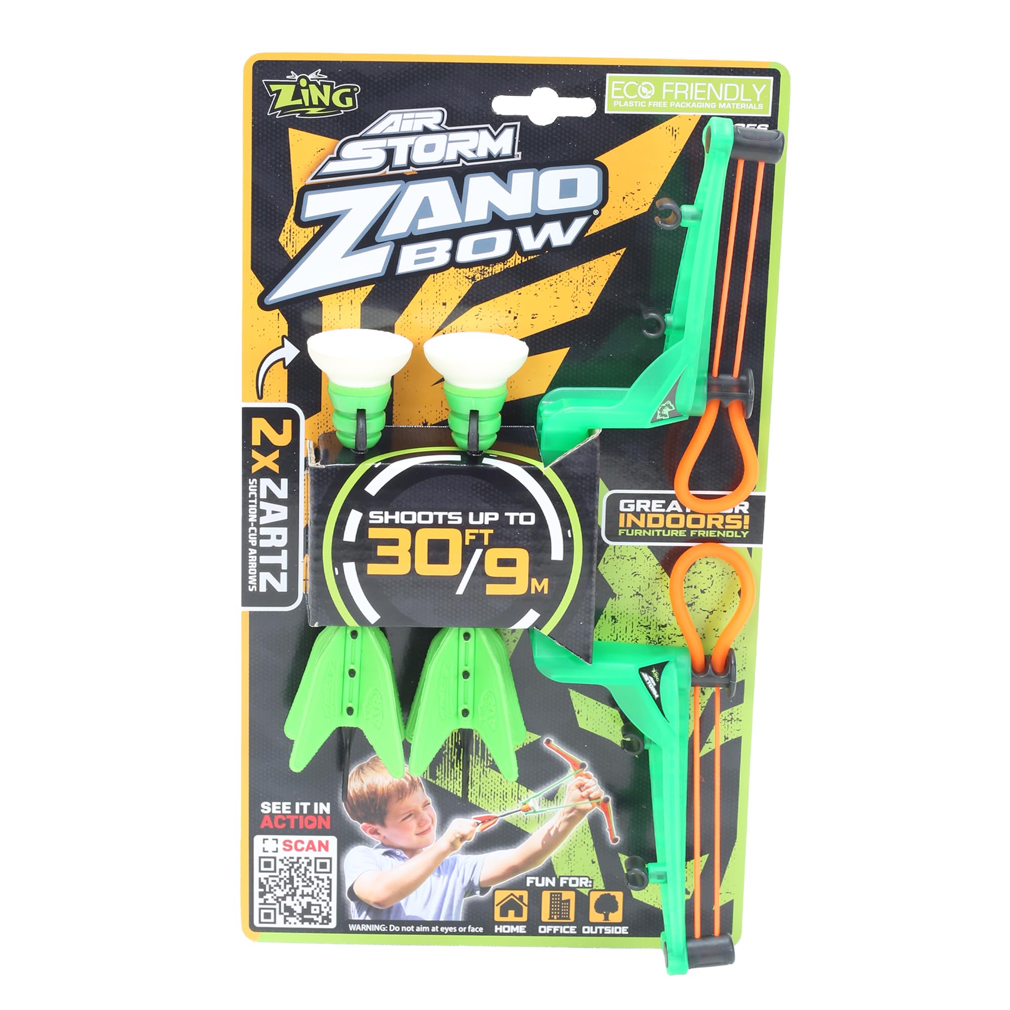 Zano Bow Kids Archery Set – Mini Foam Suction Cup Bow & Arrow Toy for Target Practice, Hand‑Eye Coordination & Competitive Play