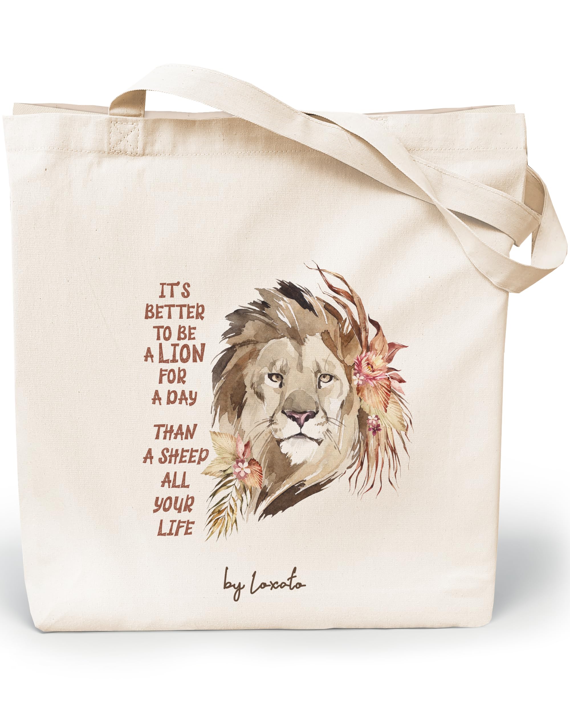 Bolsa Tela Tote Bag - Bolsos Bandolera Mujer - Bolsas de Algodón Natural 100% Reutilizables - Extra Ancho 8cm Asas Largas 70cm 220 gr/m2 - Bolsas de Tela Bonitas — view 25