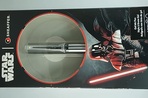 Miniatura 5 de Sheaffer Star Wars Darth Vader con diseño temático de Darth Vader y detalles auténticos de personajes, citas pulidas de punta media