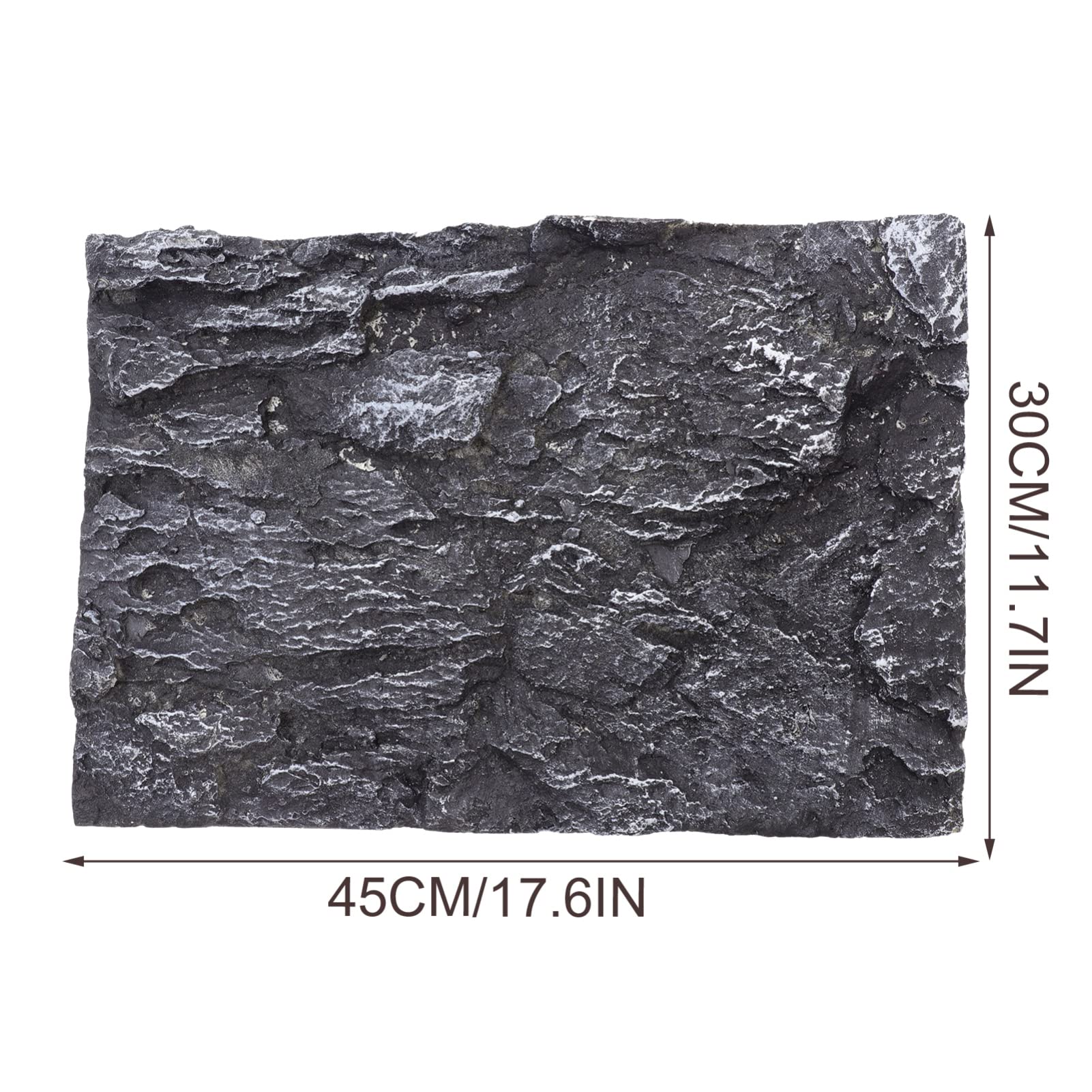 Abaodam Rock Terrarium Background 3D Reptile Tank Background Board Amphibian Backdrop Wall for Lizard Snake Gecko Spider Fish