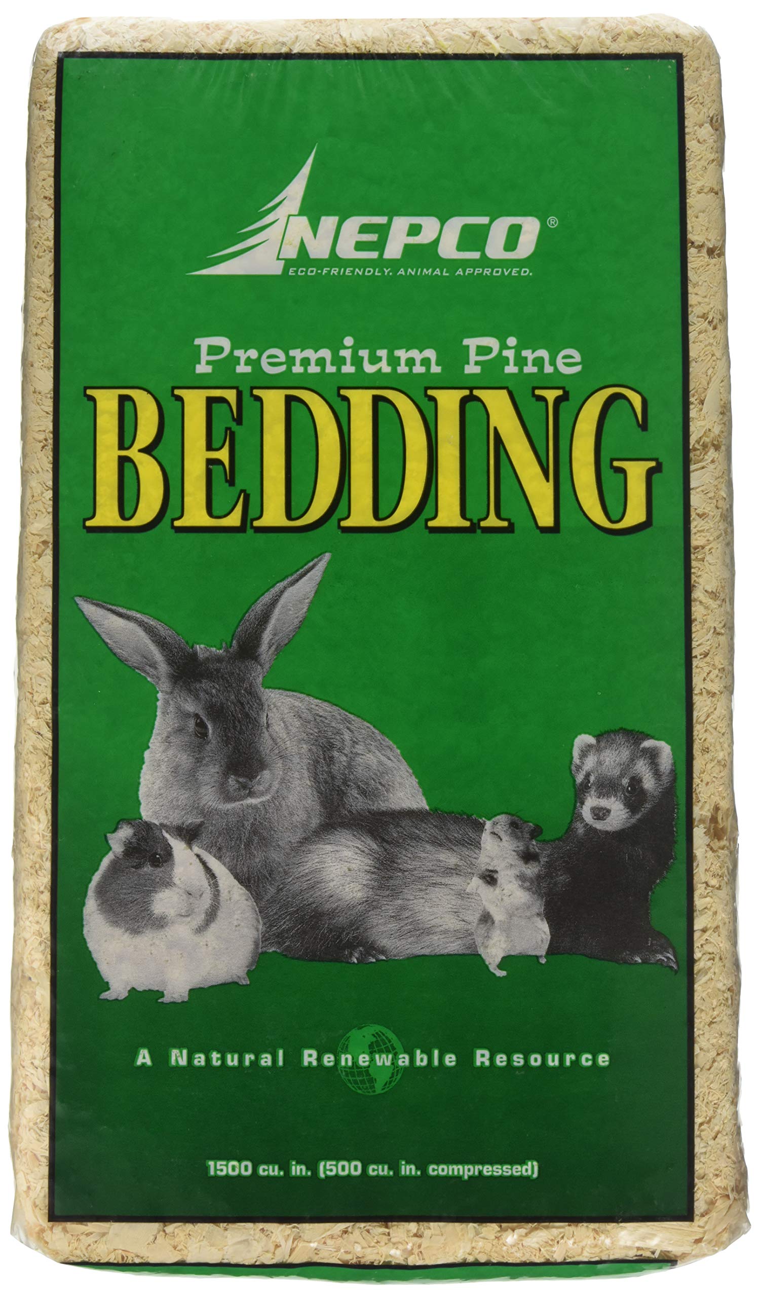 216002 Pine Double Press Pet Bed 1500 Cubic Inches, Case Of 6