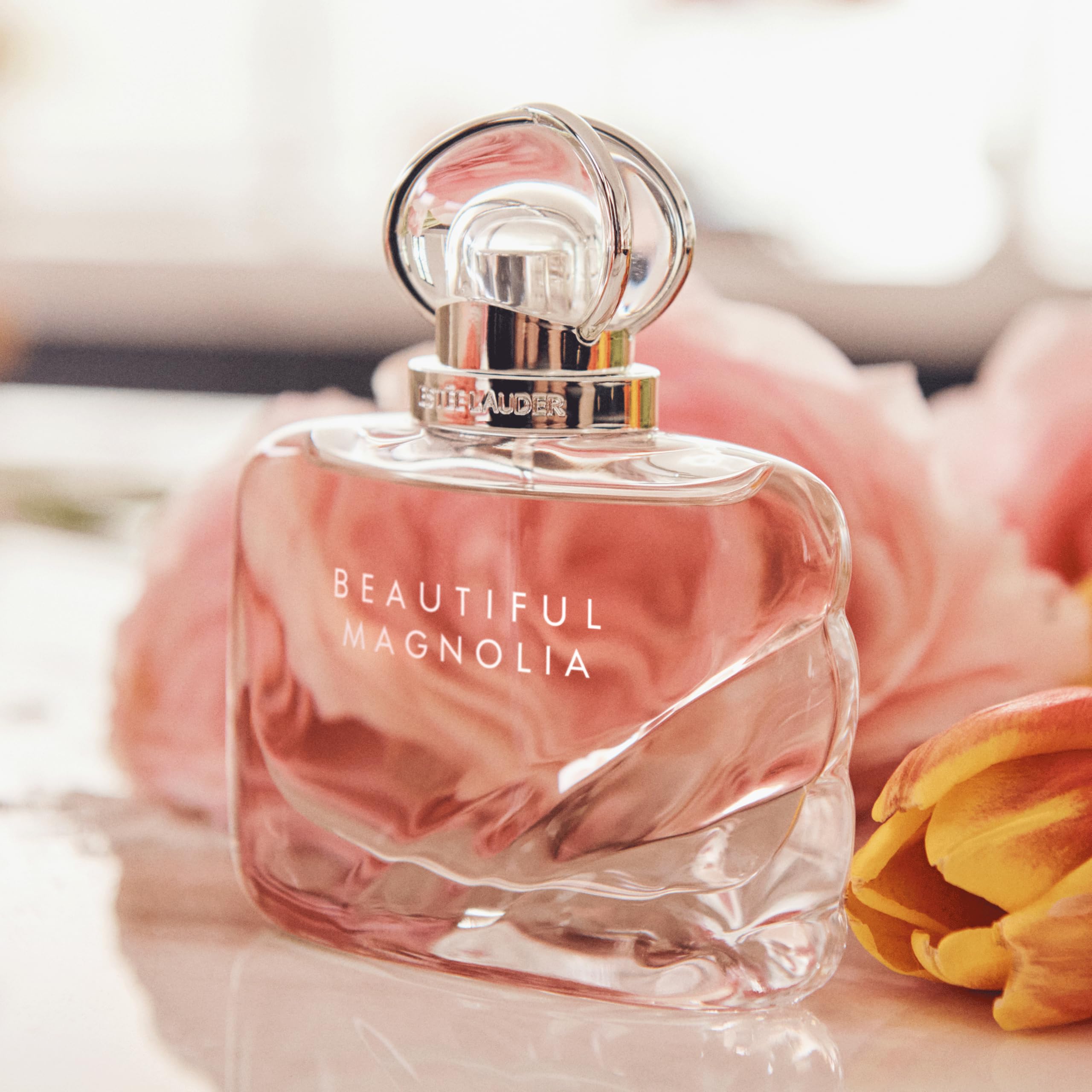 Estée Lauder Beautiful Magnolia Eau de Parfum Spray | Damenparfum mit Noten von Magnolie, Gardenie, warmen Hölzern & Moschus | Floral-grün, überschwänglich & ausdrucksstark, 100ml
