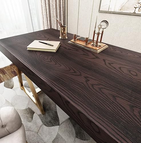 Livelynine Papel de contacto de madera para encimeras, impermeable, 15.8 x 394, papel de contacto para escritorio, aula, dormitorio, papel tapiz de