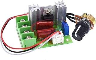 AC 220V 2000W High Power SCR Voltage Regulator Dimming Dimmers Motor Speed Controller Governor Module W/Potentiometer