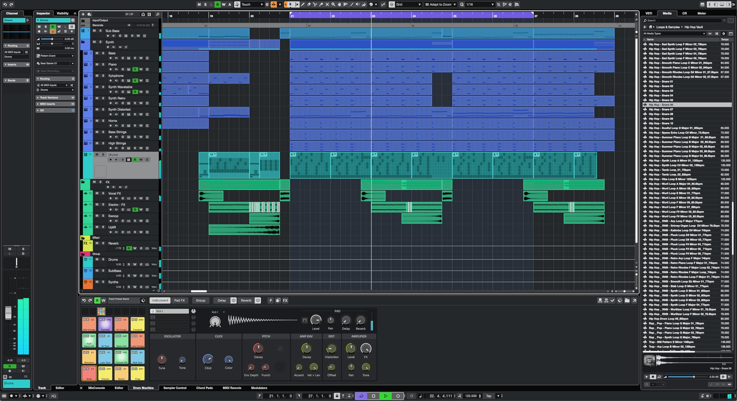 Steinberg Cubase Artist 14 Mise à niveau pour Cubase AI 12-AI 14, séquenceur audio MIDI pour les applications de studio ou l'enregistrement à domicile |1 appareil | Code d'activation - envoi par email