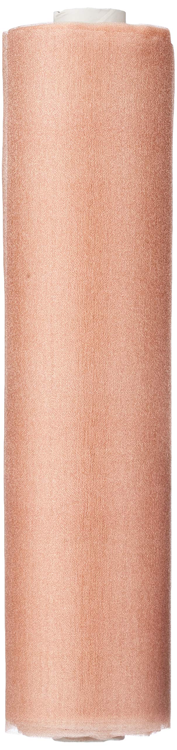 OakTree Tessuto Satinato Raso Oro Rosa 20 Unità - Taglia Unica Per Decorazioni E Fai Da Te