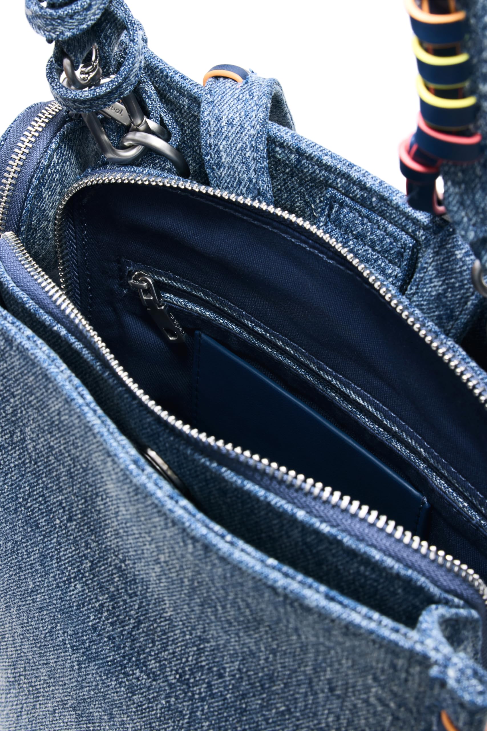 Desigual Torio Denim Sumy, Zaino da donna, medio