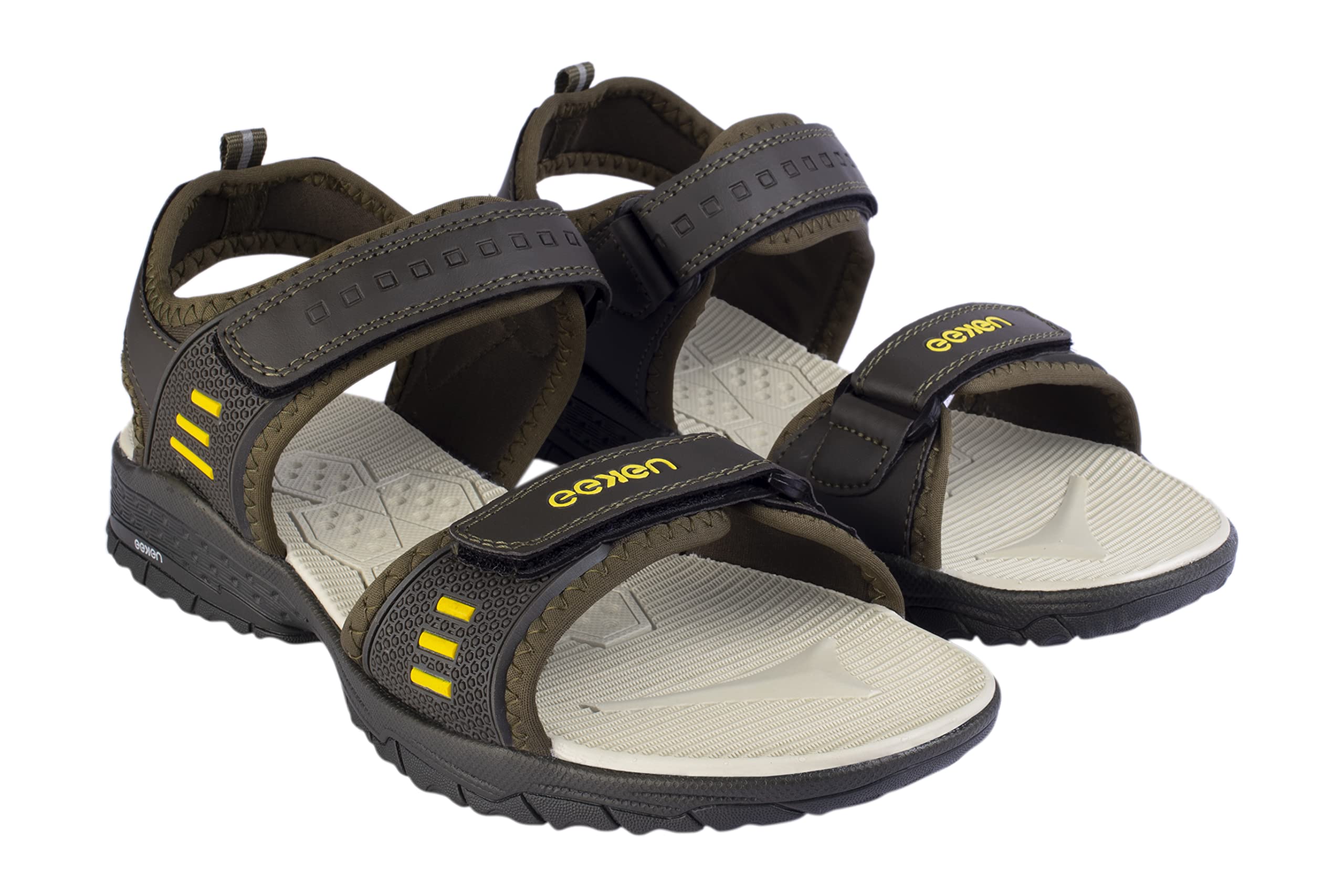 PARAGON Eeken ESDG1003 Men Stylish Sandals | Comfortable Sandals for Daily Outdoor Use | Casual Formal Sandals with Cushioned Soles Olive (B0BTYGZWK5) Amazon Price History, Amazon Price Tracker