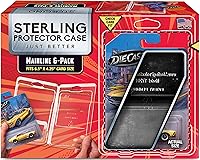 Vista 1 de Sterling Protector Case Modelo 17201 Mainline Paquete de 6 en caja de regalo para Hot Wheels y Matchbox Diecast, se adapta a tarjetas de tamaño 6.5