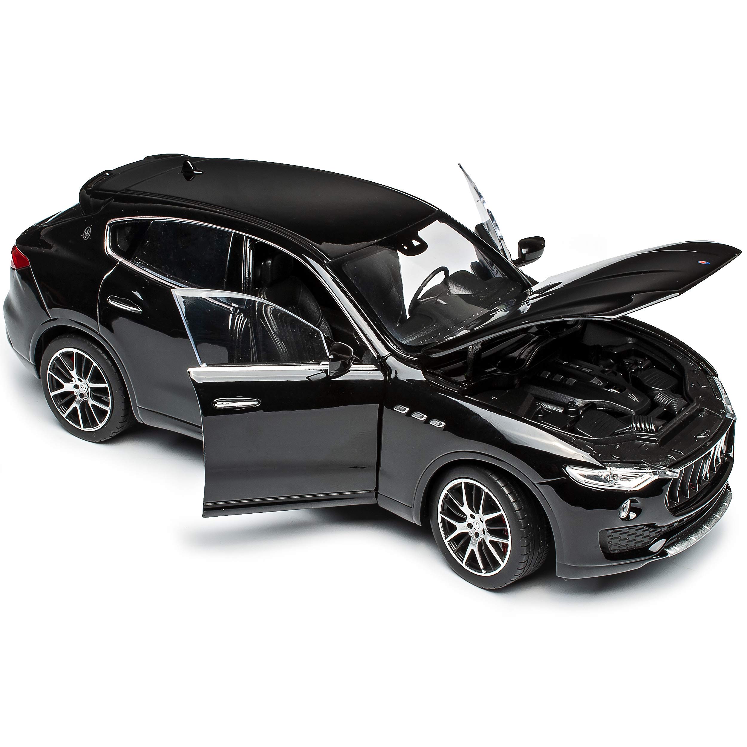 Generisch Maseratti Levante SUV Schwarz Ab 2016 1/24 Welly Modell Auto