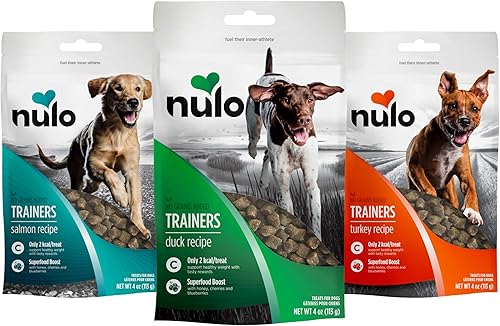 Miniatura 8 de Nulo Entrenadores de estilo libre para cachorros y adultos saludables sin gluten bajas en calorías recompensas de entrenamiento para perros receta