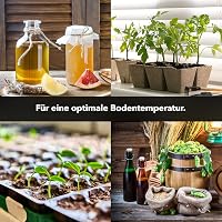HBN Fűtőszőnyeg Termosztáttal 52x25cm Magvetéshez és Palántaneveléshez 8