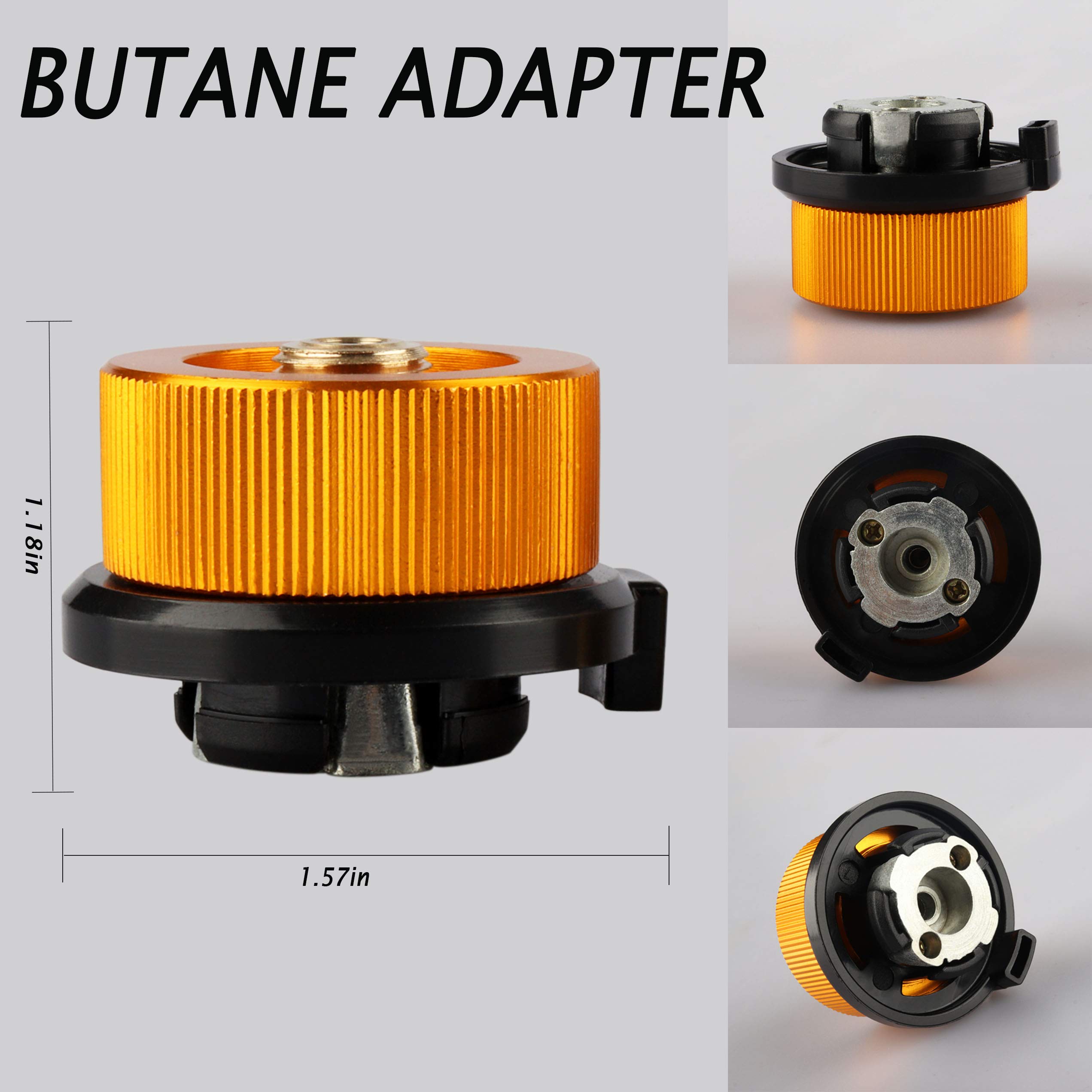 Buy Outdoor Stove Burners Adapter Camping Gas Tank Converter 1Lb Small