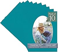 Vista 31 de CountryArtHouse Marco ovalado verde cazador de 5 x 7 pulgadas, sin ácidos, con núcleo blanco, corte biselado para fotos de 4 x 6, se adapta a marcos