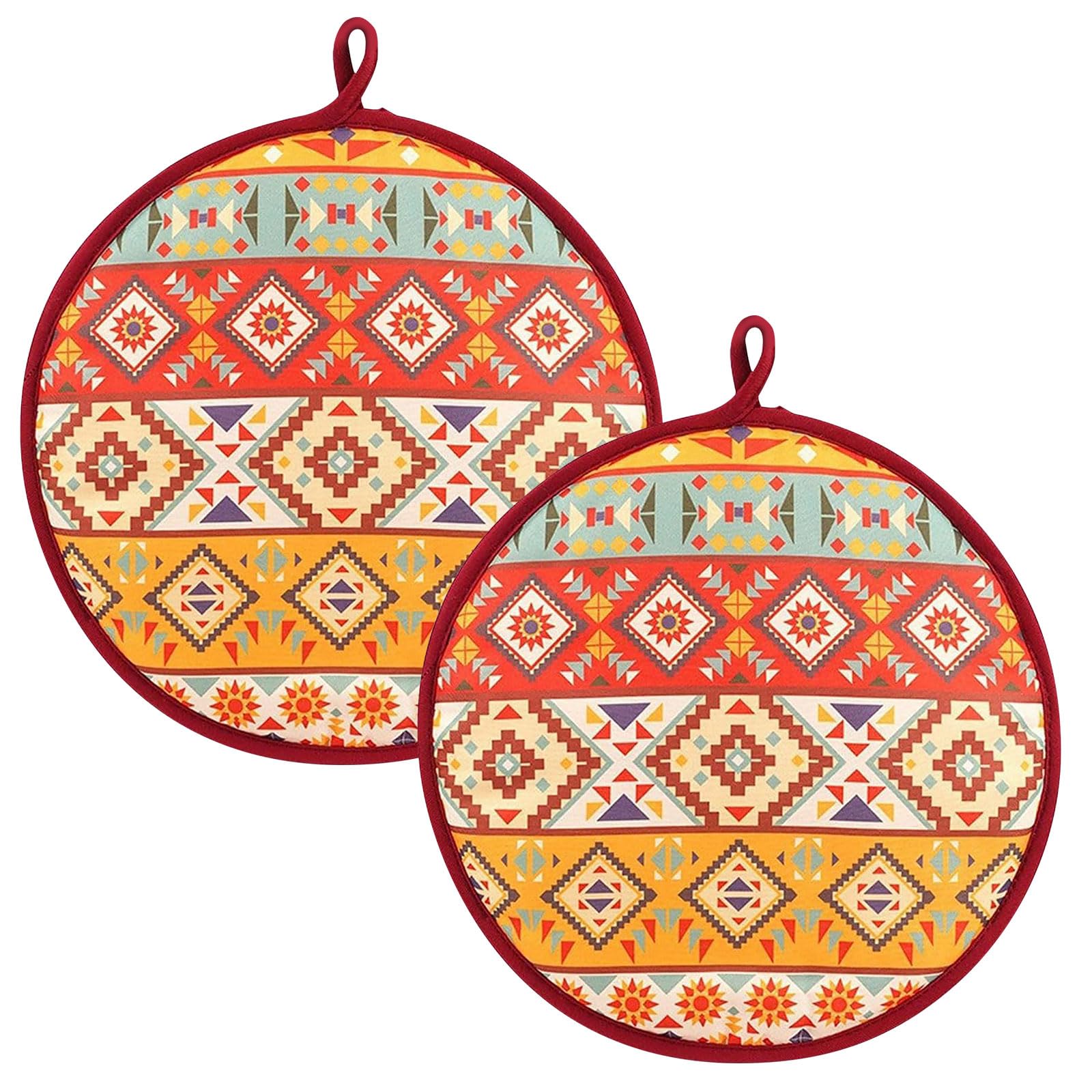 HGENAHGTF Of 2 Large Capacity 12Inch Wrap Heating Sacks That Keep Tortillas Warm for Family Gatherings and Excursions Wrap Heating Sacks That Keep Tortillas